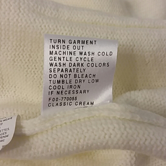 Cream Button Cardigan - Picture 5 of 5